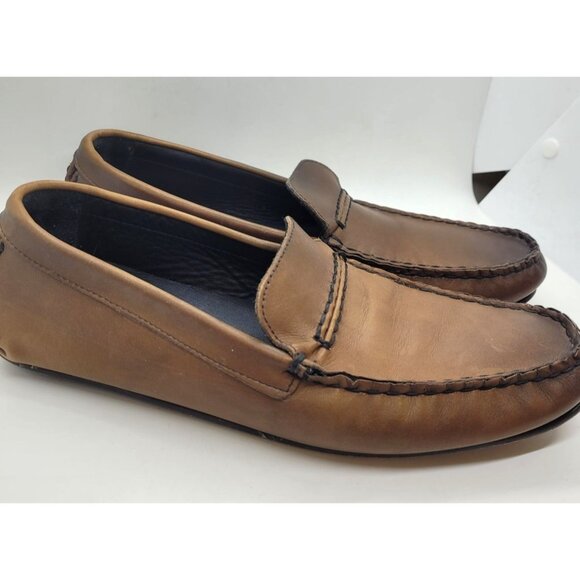 Allen Edmonds Other - Allen Edmonds Mens Brown Leather Loafers Size 9D